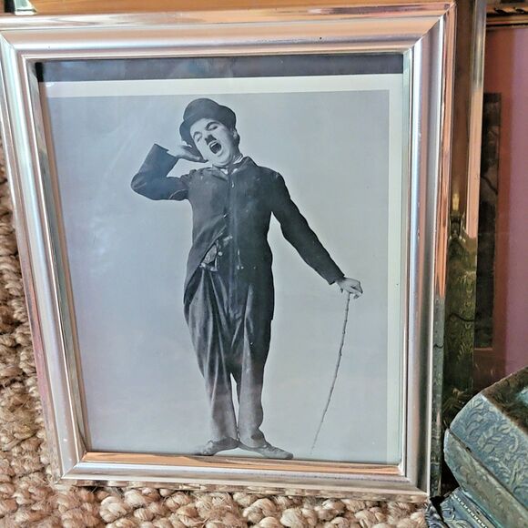 Charlie Chaplin (1954)—Vintage Photograph 8"x11" black & white photo - Picture 6 of 16